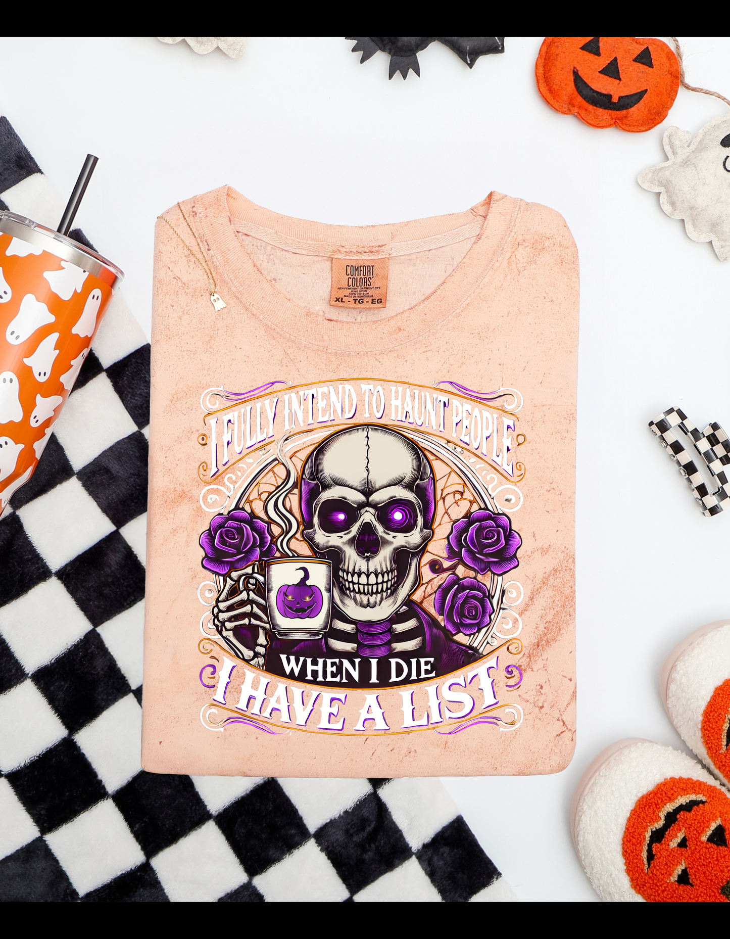 Intend to Haunt People Tee (Comfort Colors)