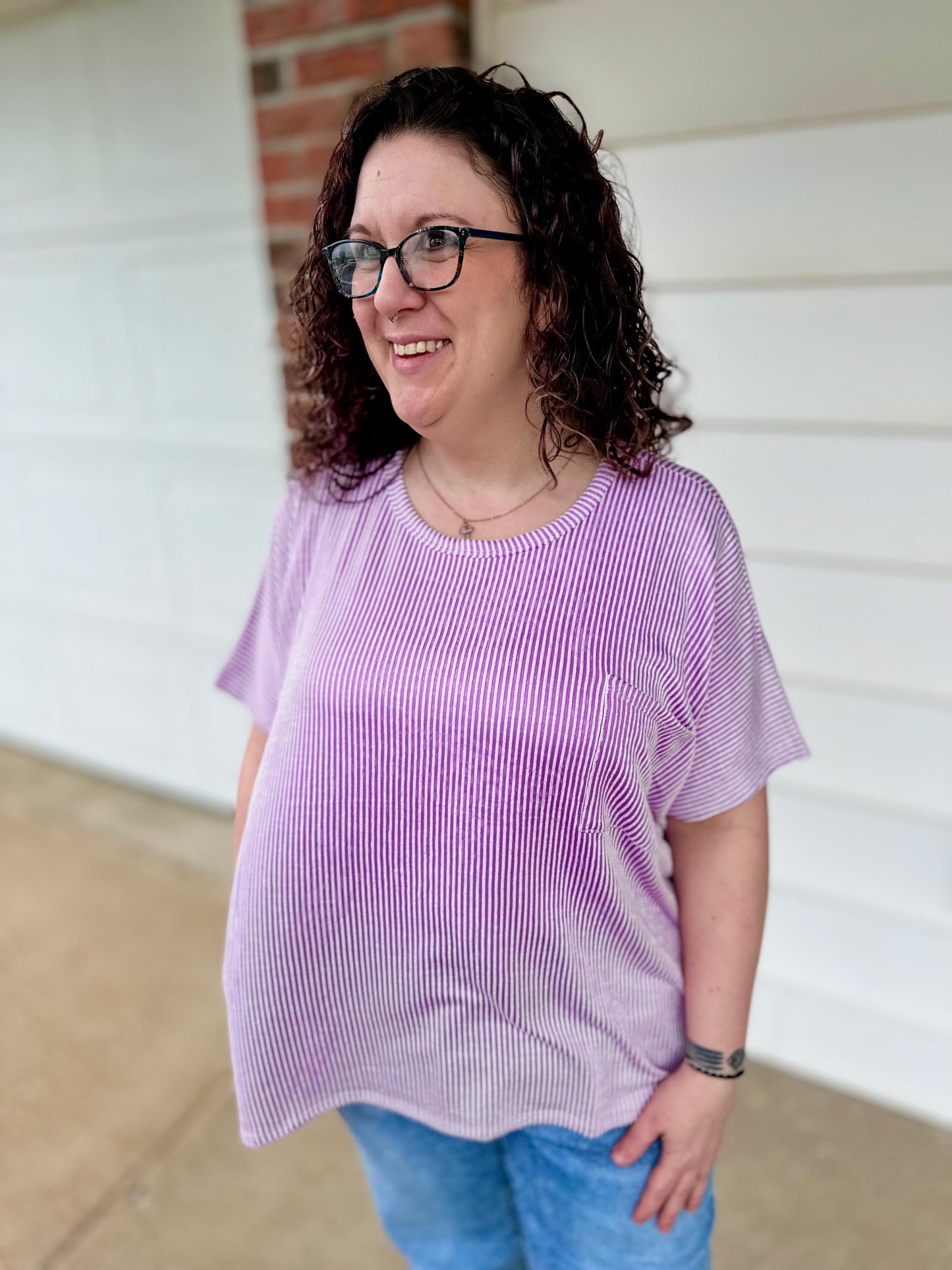 Spring Fling - Soft Ribbed top