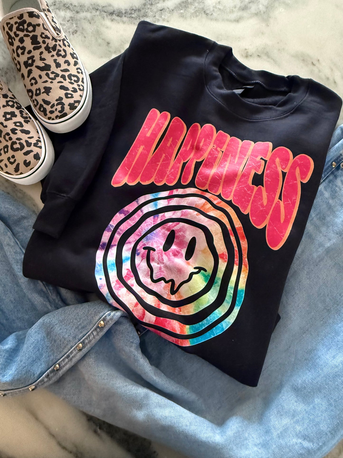 Happiness Crewneck (Adult & Youth)