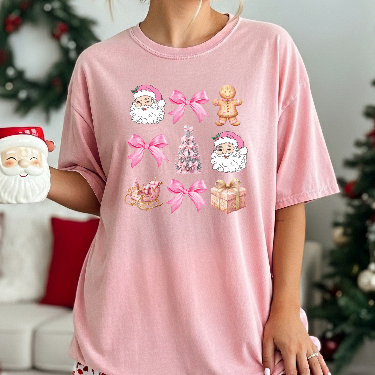 Preppy Christmas (Crewneck & TShirt)