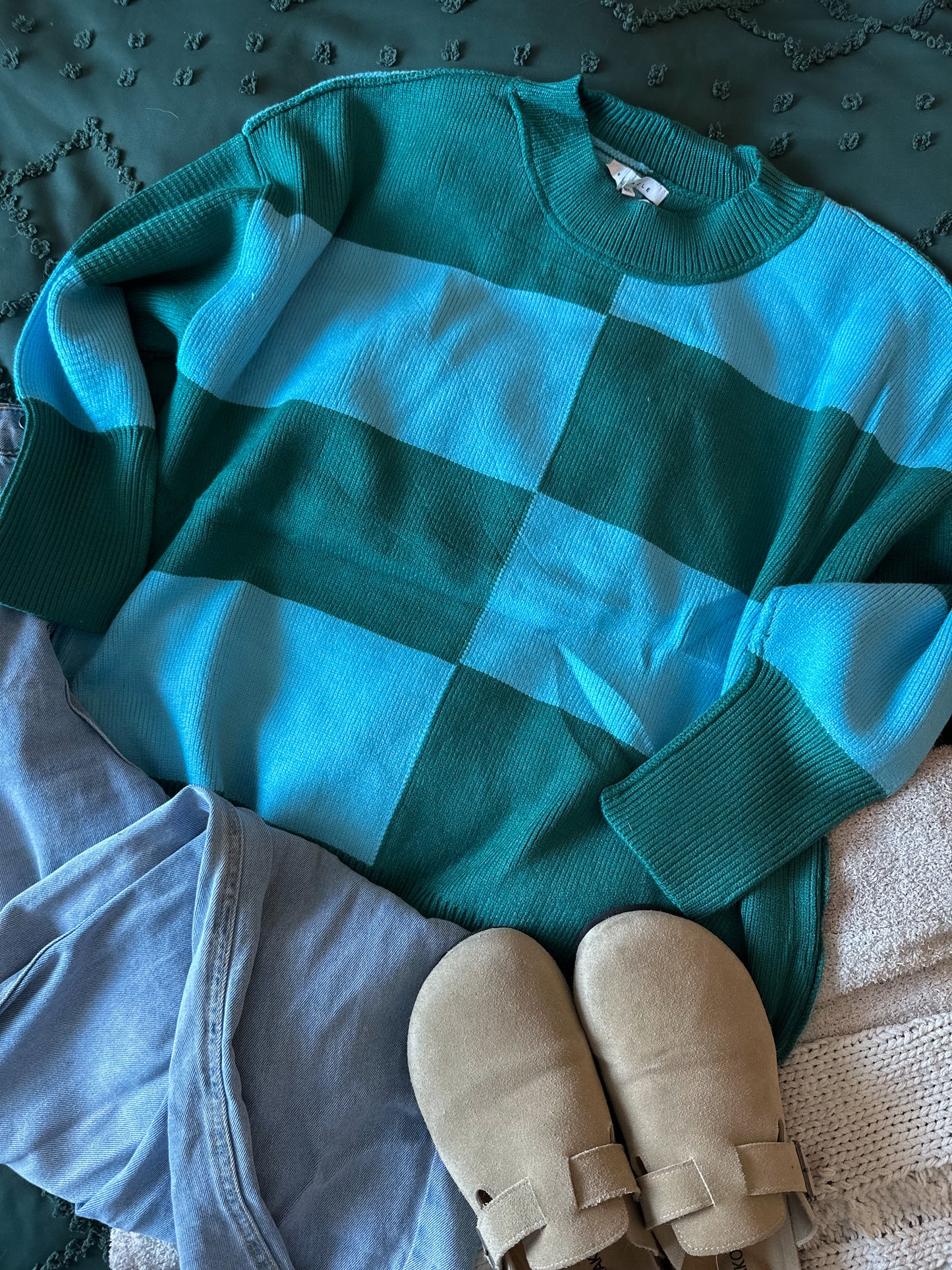 Demi Color Block Sweater