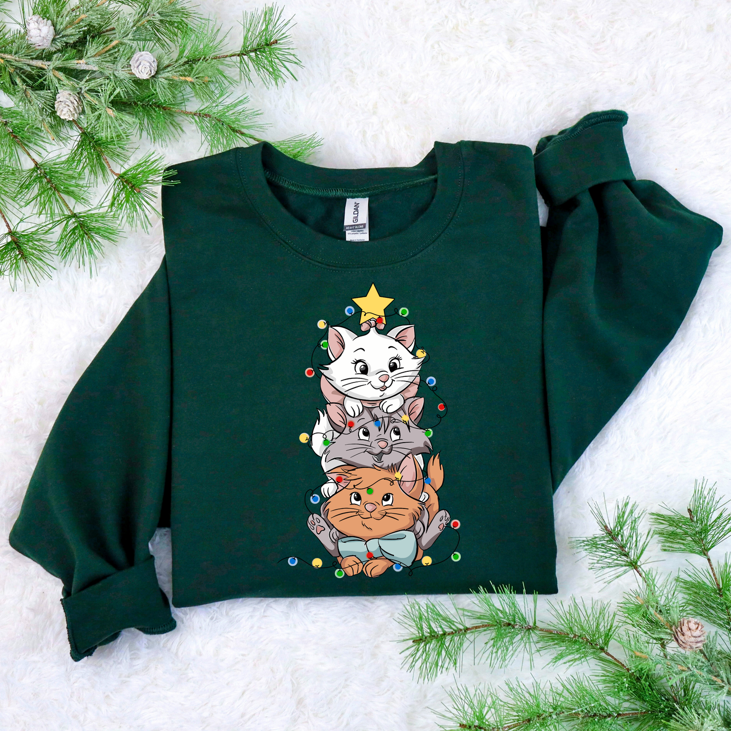Aristocat Christmas Crewneck (Adult & Youth)