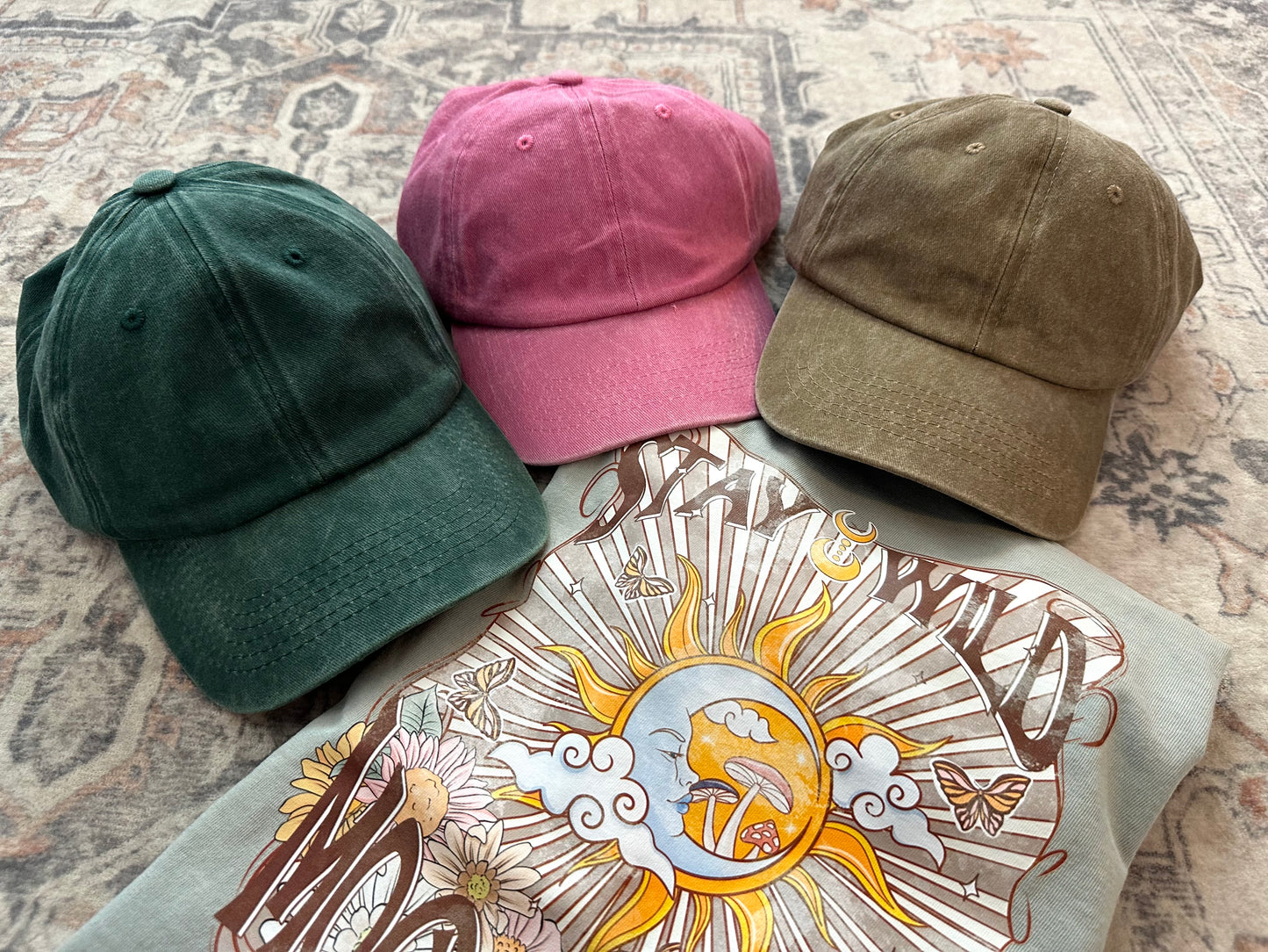 Acid Wash Hats