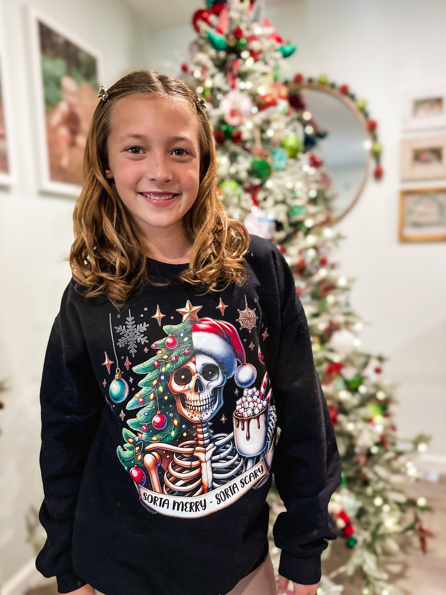 Sorta Merry Sorta Scary Crewneck (Adult & Youth)