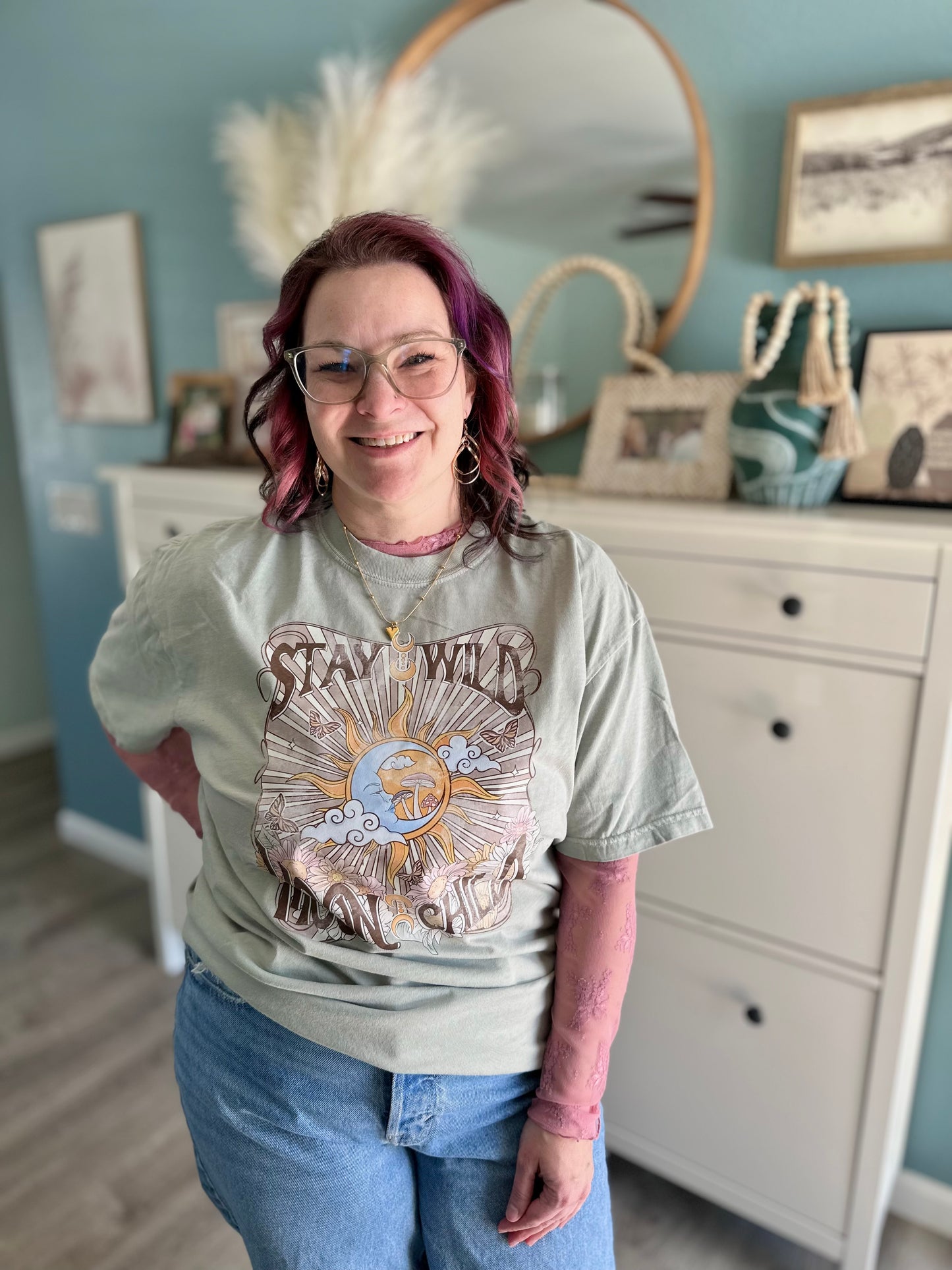 Stay Wild Moon Child Tee (Comfort Colors)