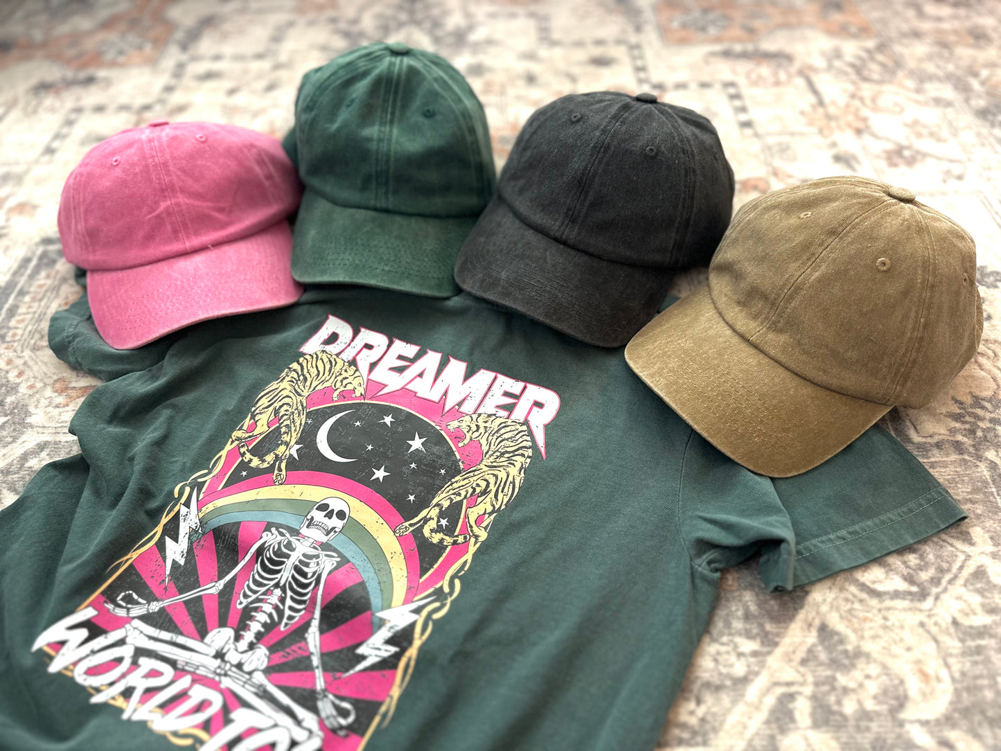 Acid Wash Hats