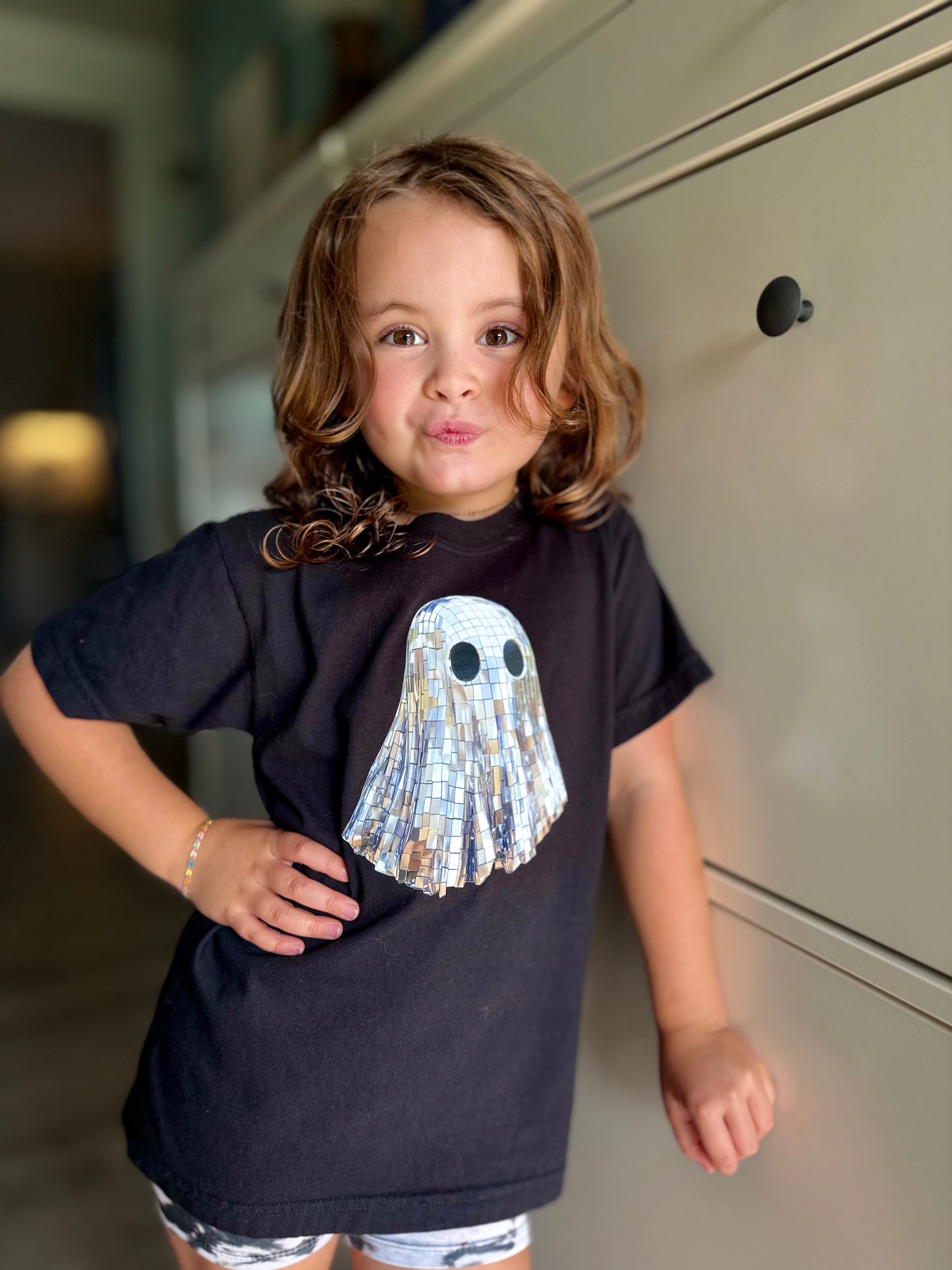 Disco Ghost Tee (Comfort Colors) Adult & Youth