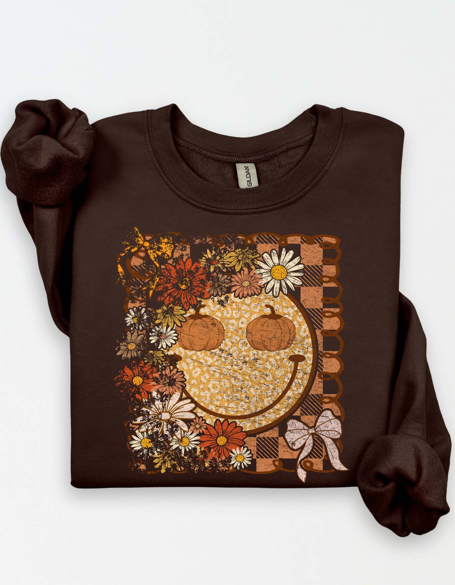 Fall Smiley Crewneck