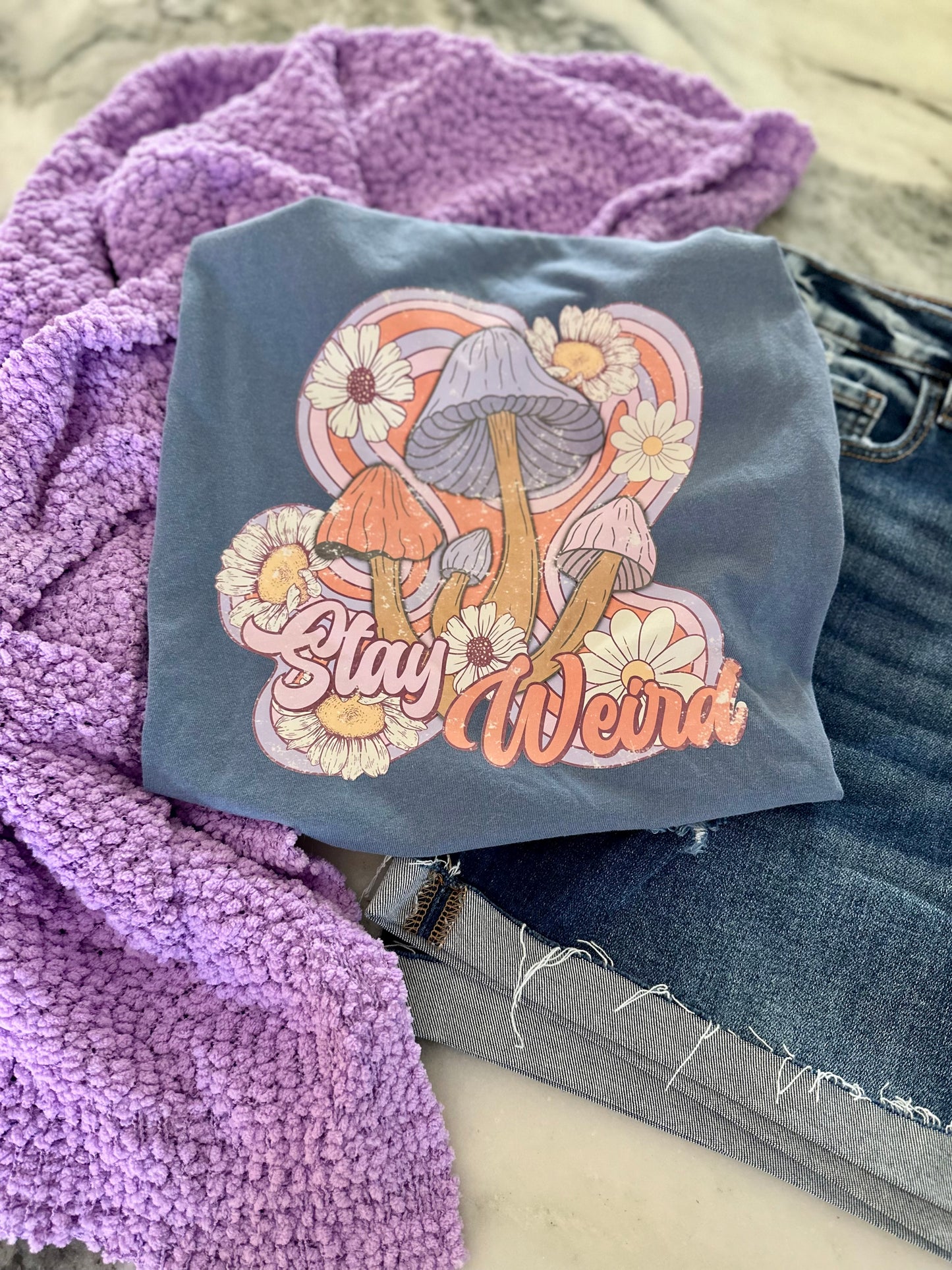 Stay Weird Tee (Comfort Colors)