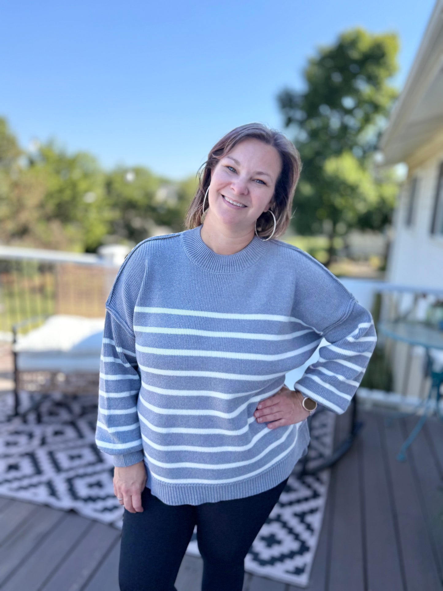 Avery Stripes Sweater