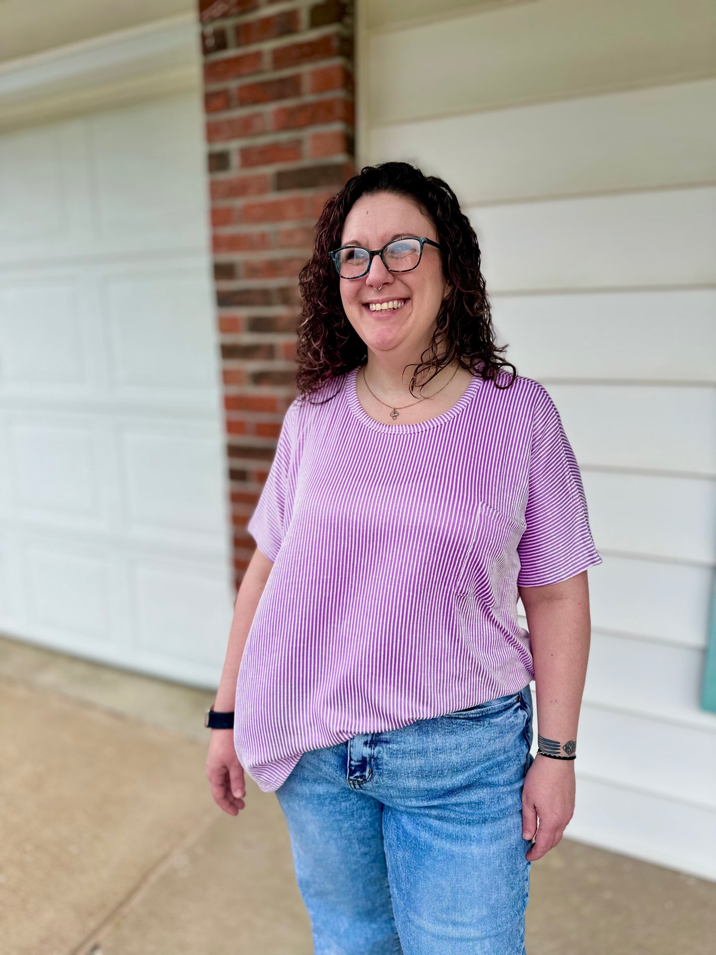 Spring Fling - Soft Ribbed top