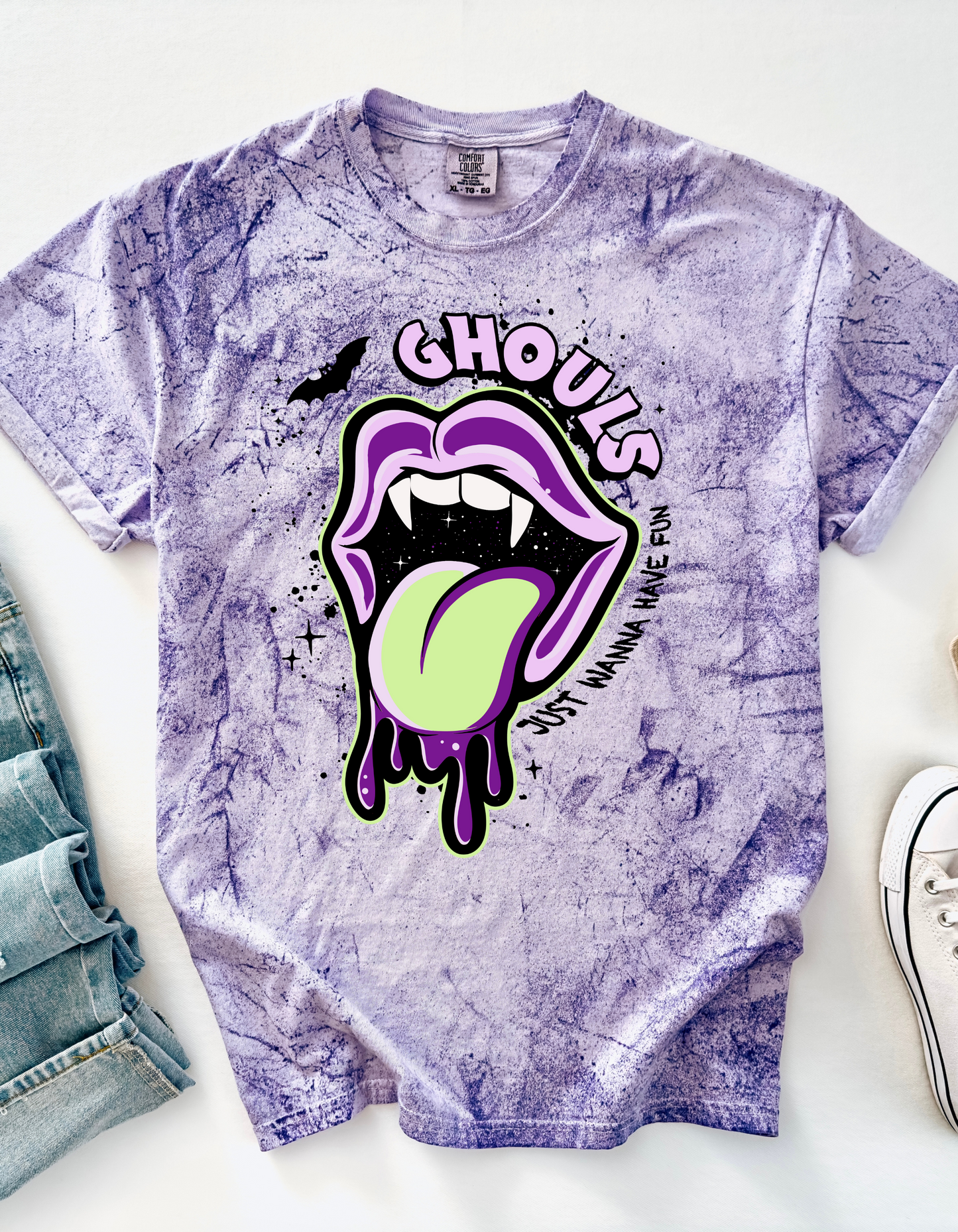 Ghouls Just Wanna Have Fun Tee (Comfort Colors)