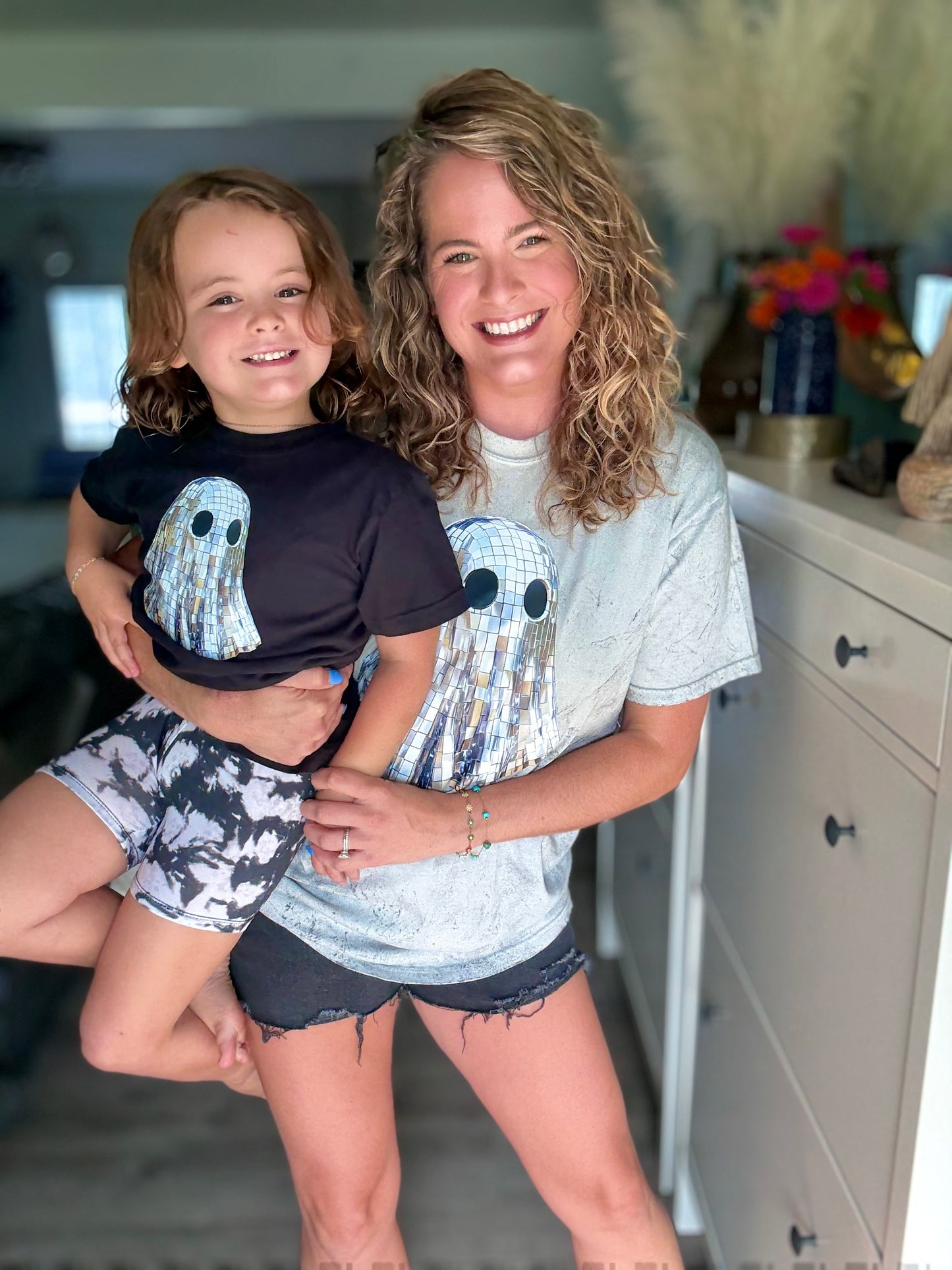 Disco Ghost Tee (Comfort Colors) Adult & Youth