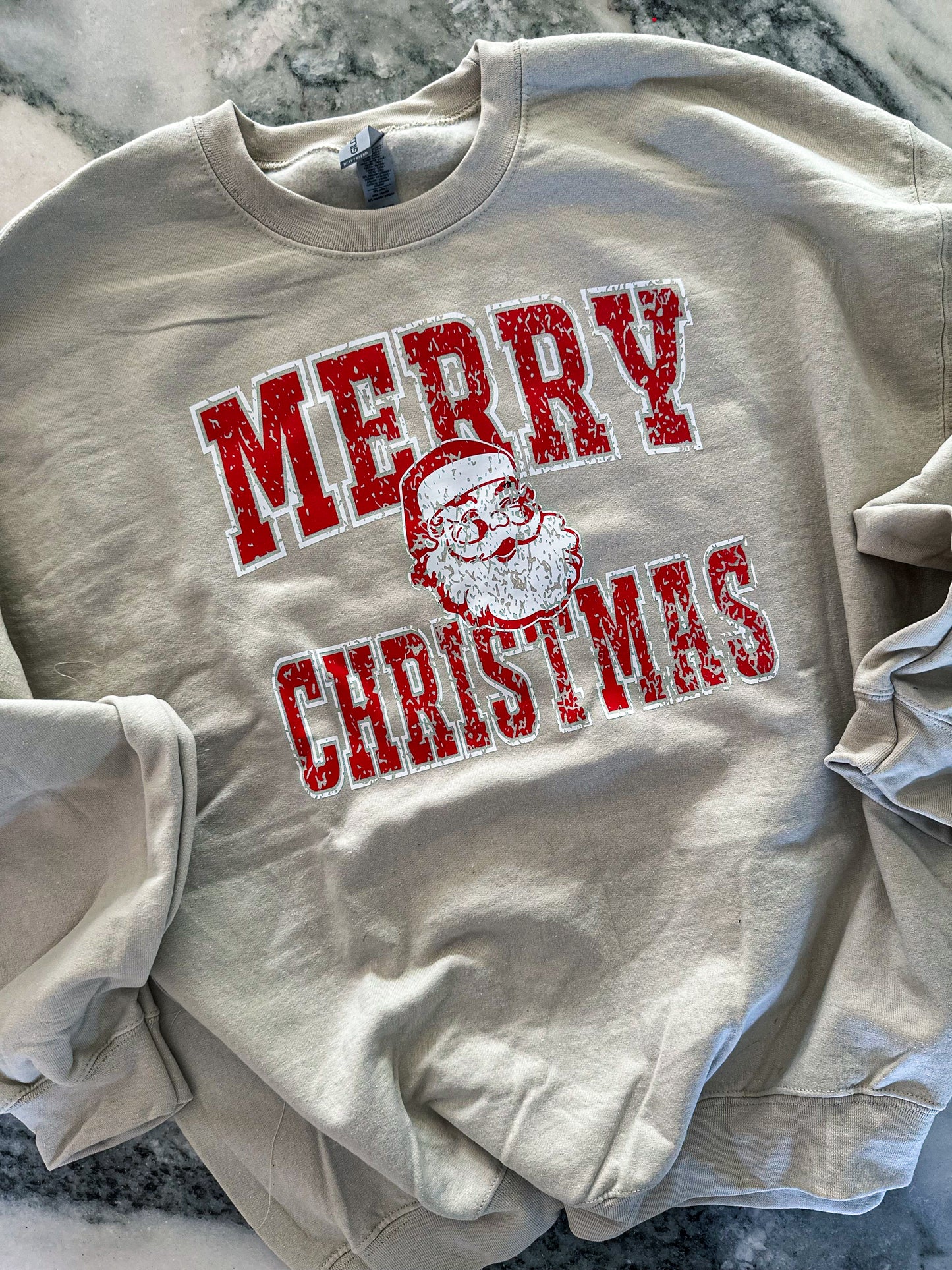 Vintage Merry Christmas Crewneck or T-Shirt