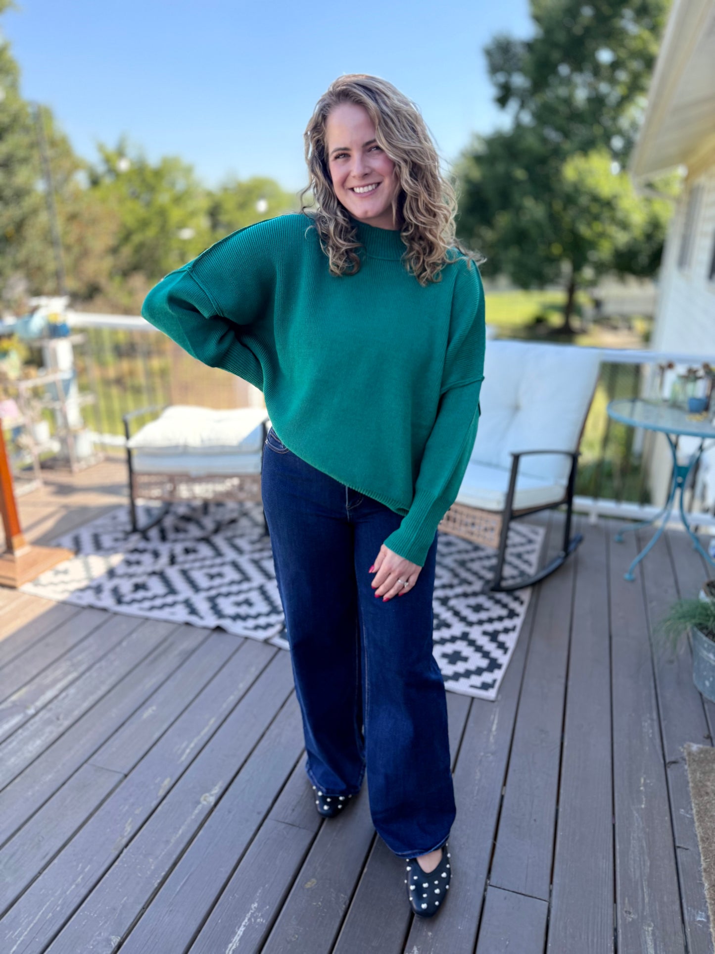 Anywhere I Go Sweater