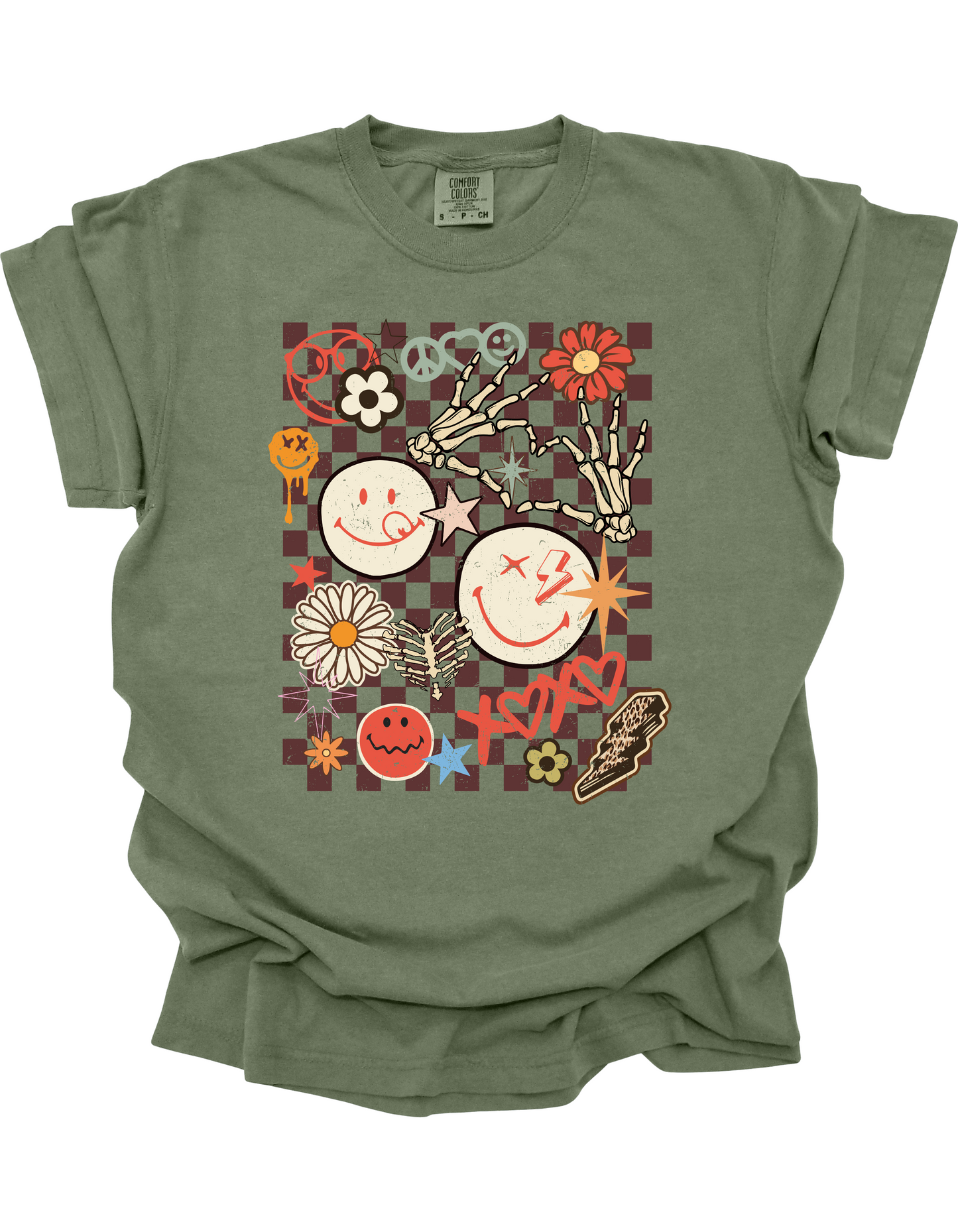 Retro Girly Grunge Tee (Comfort Colors)