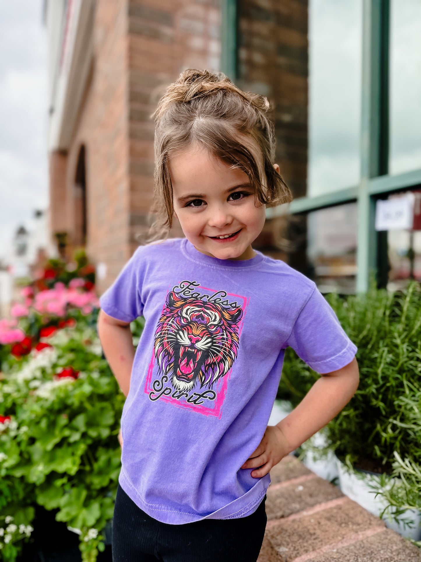 Fearless Spirit Youth Sizing Tee (Comfort Colors)