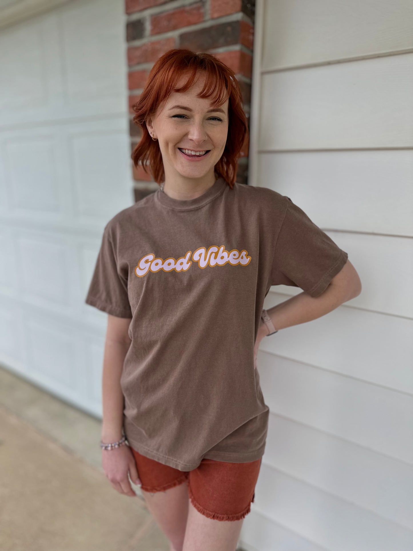 Good Vibes Graphic Tee (Comfort Colors)