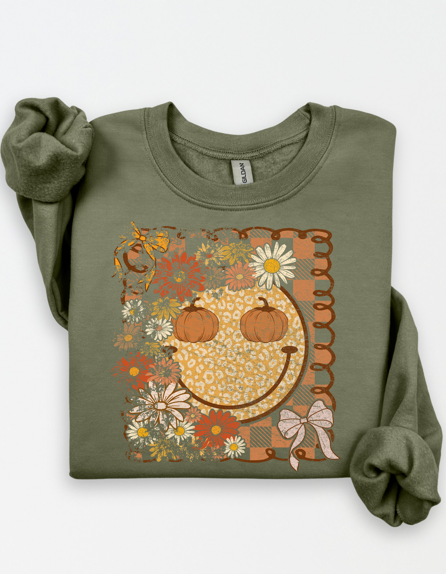 Fall Smiley Crewneck
