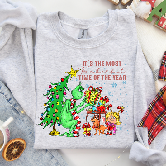 It's The Most Wonderful Time Of The Year Crewneck