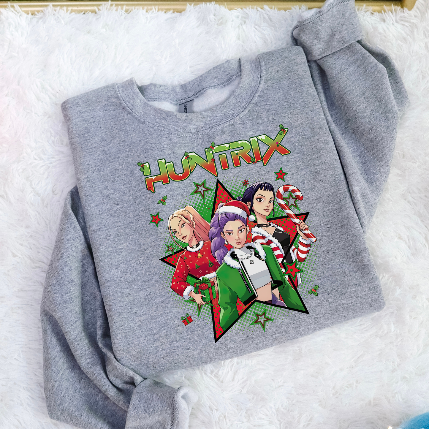 Huntrix Christmas Crewneck(Youth & Adult)