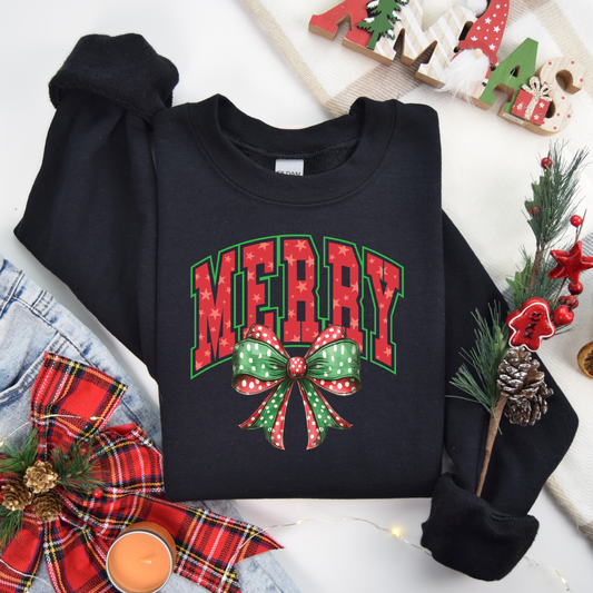 Starry Merry Crewneck (Youth & Adult)