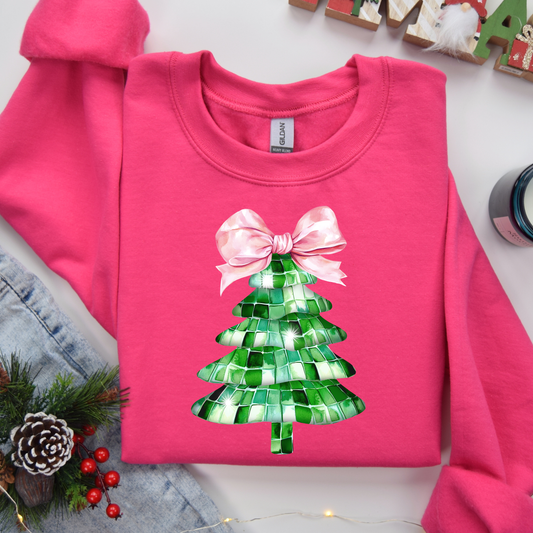 Disco Tree Crewneck