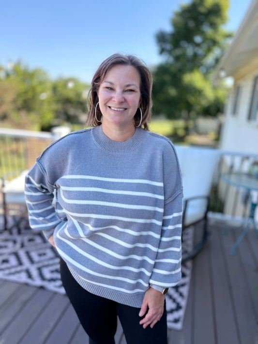 Avery Stripes Sweater