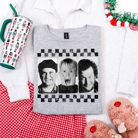 Home Alone T-Shirt or Crewneck (Youth & Adult)