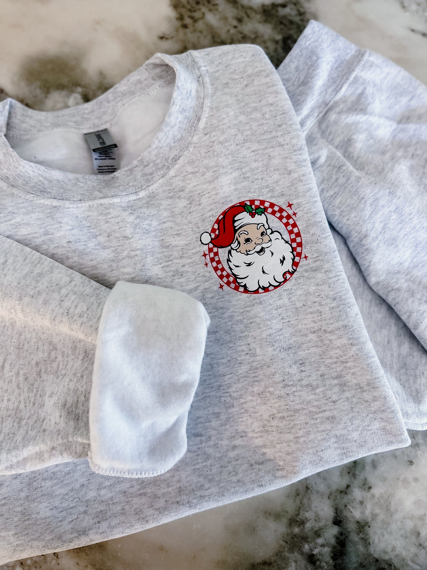 Minimalist Santa Crewneck