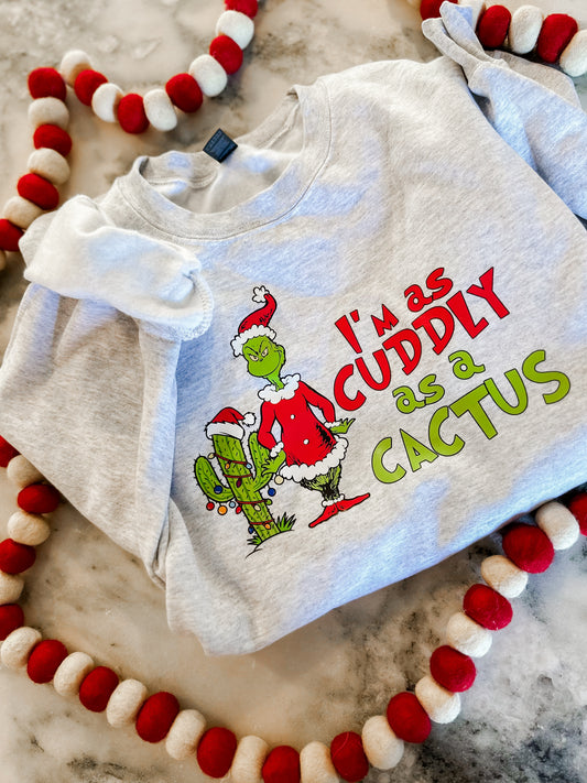 Cuddly Grinch Crewneck