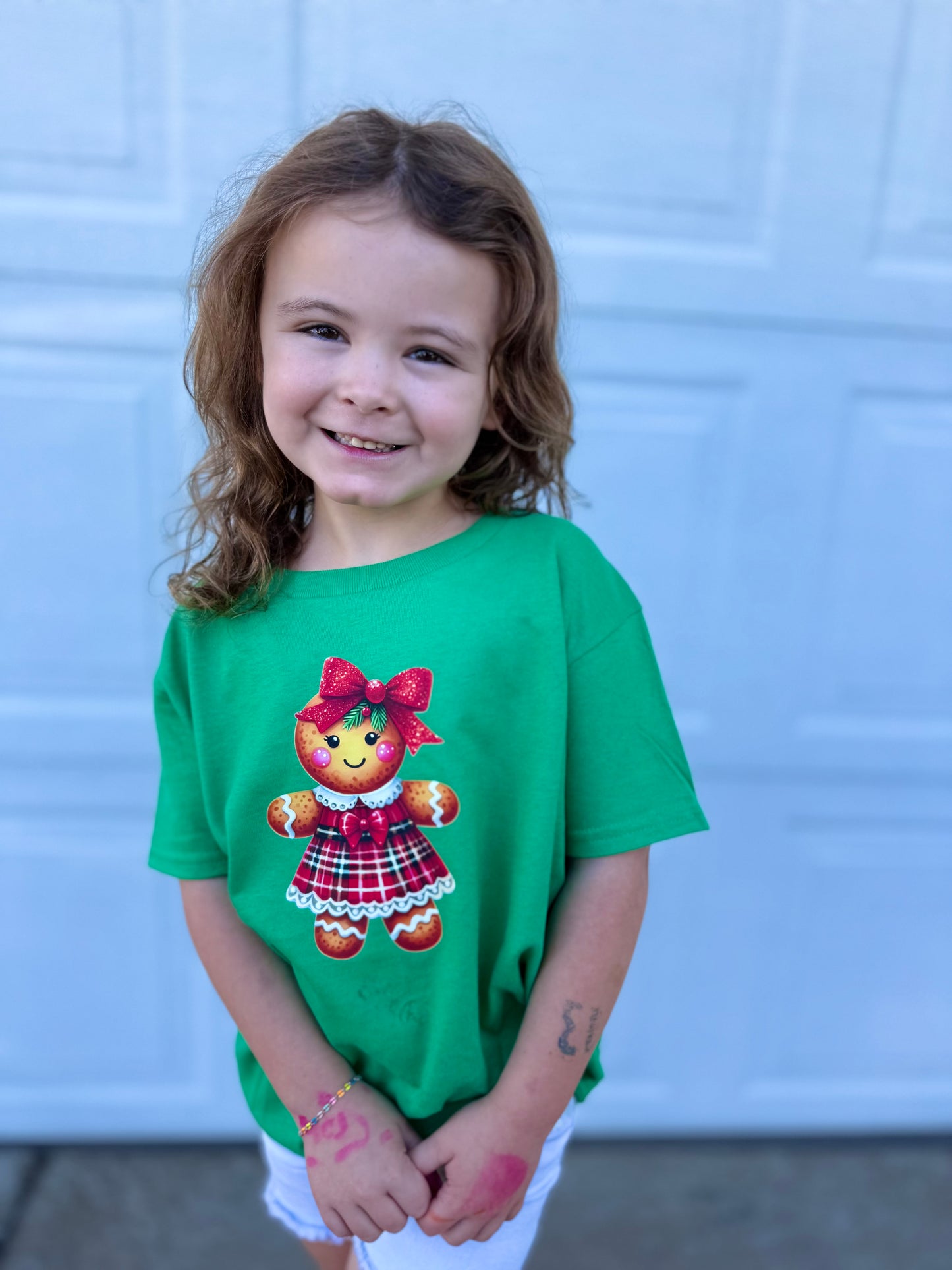 Gingerbread Girly T-Shirt or Crewneck (Youth & Adult)