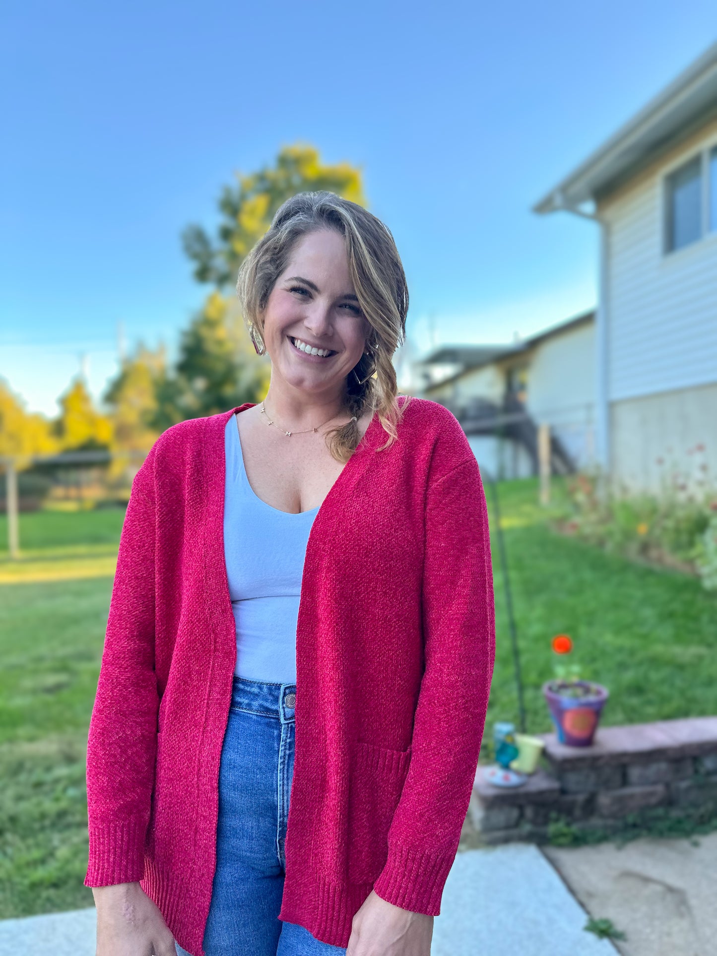 Gracie Melange Cardigan