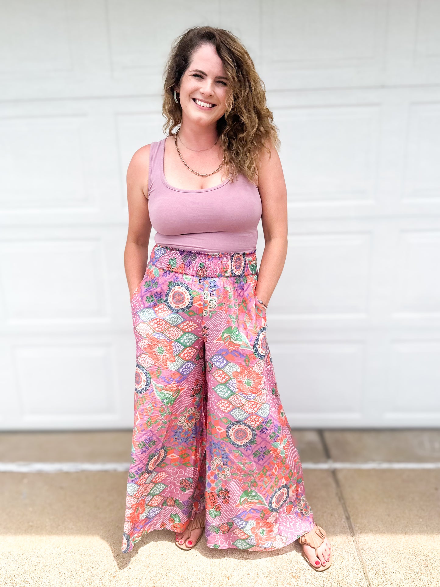 Boho By the Bay Wide Legged Pants