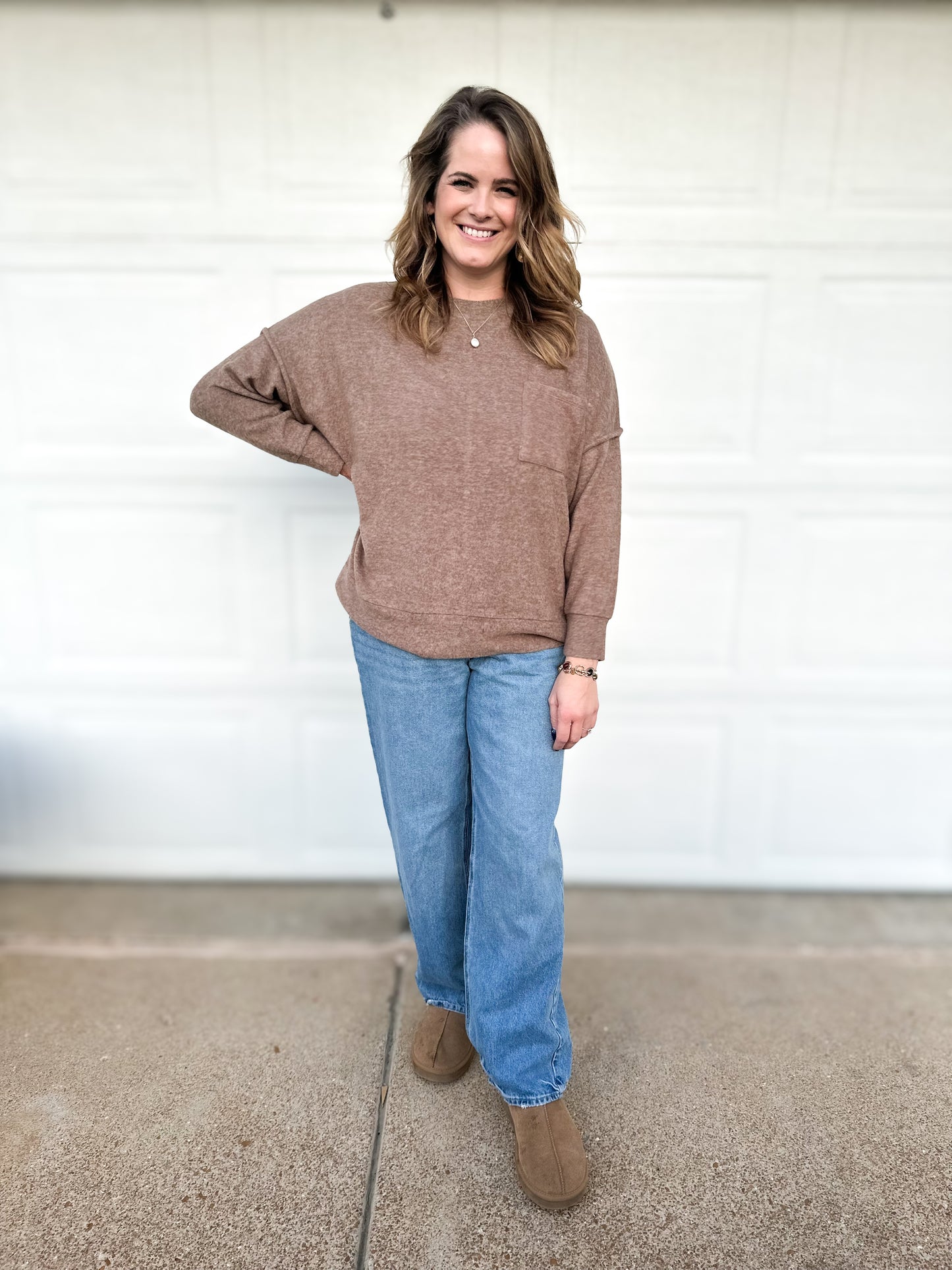 Cozy Days Melange Sweater