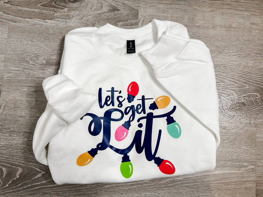 GET LIT CREWNECK