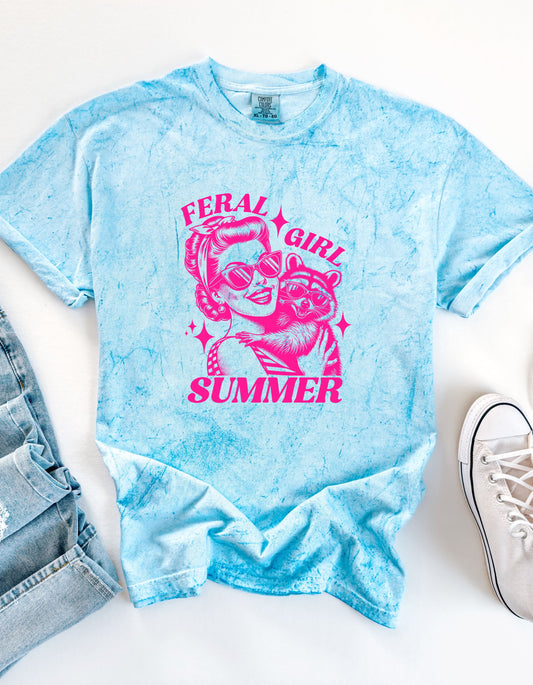 Feral Girl Summer Tee (Comfort Colors)