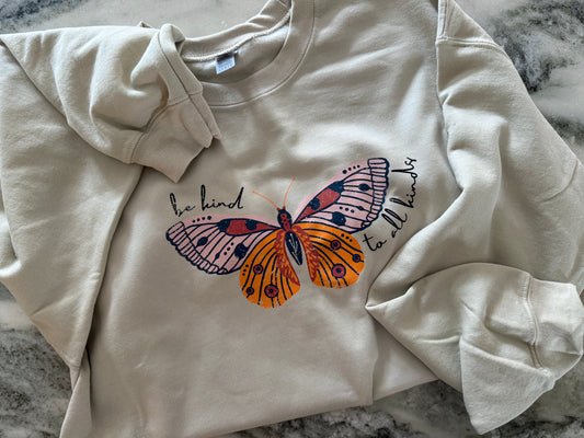 Be Kind To All Kinds Tee Crewneck
