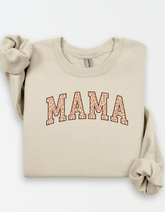 Leopard Mama Crewneck